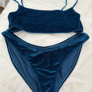 Triangl Swimwear Deep Blue Bikini
